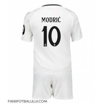 Real Madrid Luka Modric #10 Echipament de Fotbal Replică 2024-25 Copii Acasa (+ Șorturi)